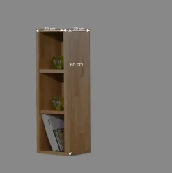 Wohnen Garderoben<Flurgarderobe Wislama aus Kernbuche Massivholz (zweiteilig)