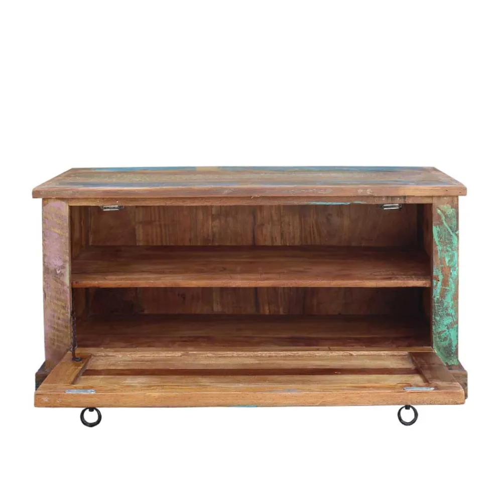 Wohnen Garderoben<Flurgarderobenset Jamaica in Bunt Shabby Chic (sechsteilig)