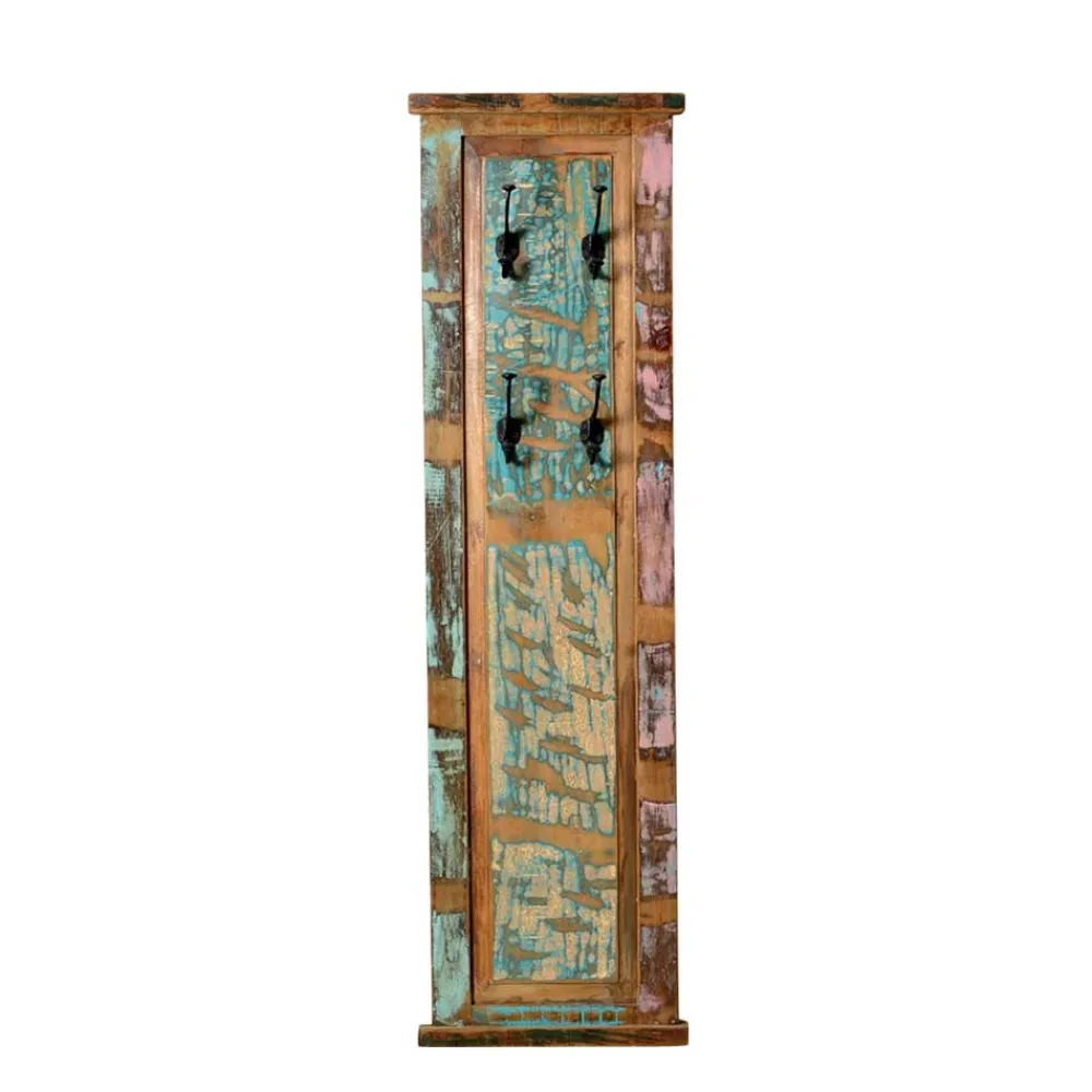 Wohnen Garderoben<Flurgarderobenset Jamaica in Bunt Shabby Chic (sechsteilig)