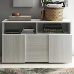 Wohnen Tv & Hifi-Möbel|Lowboards<Flurkommode in Eukalyptus Holzoptik - Hollie