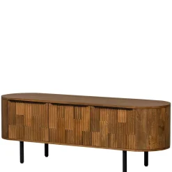Wohnen Tv & Hifi-Möbel|Lowboards<Formschönes TV Board im Retro Look - Torero