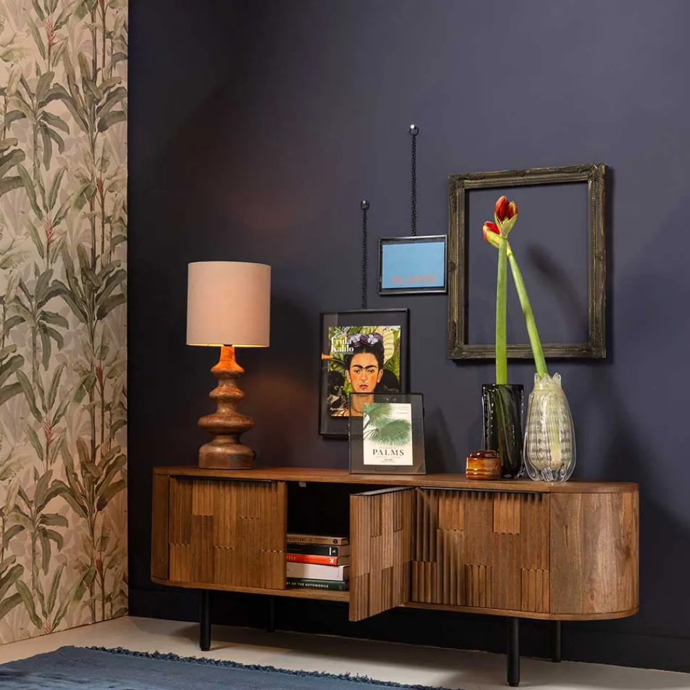 Wohnen Tv & Hifi-Möbel|Lowboards<Formschönes TV Board im Retro Look - Torero