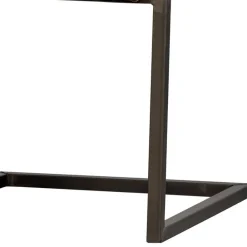 Wohnen Sessel|Stühle<Freischwinger Armlehnenstuhl in Braun meliert - Sicilia (2er Set)