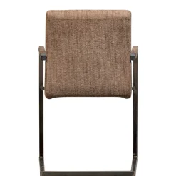 Wohnen Sessel|Stühle<Freischwinger Armlehnenstuhl in Braun meliert - Sicilia (2er Set)