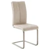 Wohnen Sessel<Freischwinger-Polsterstühle in Creme - Sevilaca (4er Set)