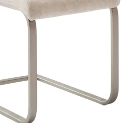 Wohnen Sessel<Freischwinger-Polsterstühle in Creme - Sevilaca (4er Set)