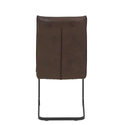 Wohnen Sessel<Freischwingerstühle in Braun Microfaser - Francara (Set)
