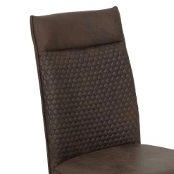Wohnen Sessel<Freischwingerstühle in Braun Microfaser - Francara (Set)