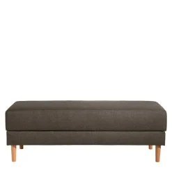 Wohnen Betten|Sofas<Funktionsecksofa in Braun mit Erle - Iljona (zweiteilig)