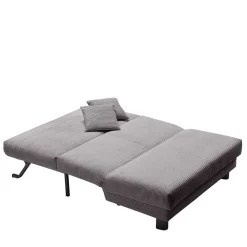 Wohnen Betten|Sofas<Funktionssofa in Grau aus Cord - Naim