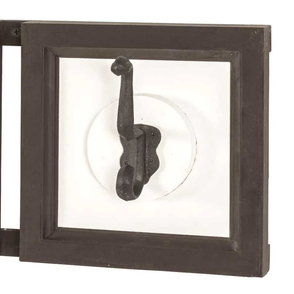 Wohnen Garderoben<Garderobe in Dunkelbraun & Weiß - Scontira