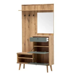 Wohnen Garderoben<Garderobe und Highboard Set - Oliva (zweiteilig)