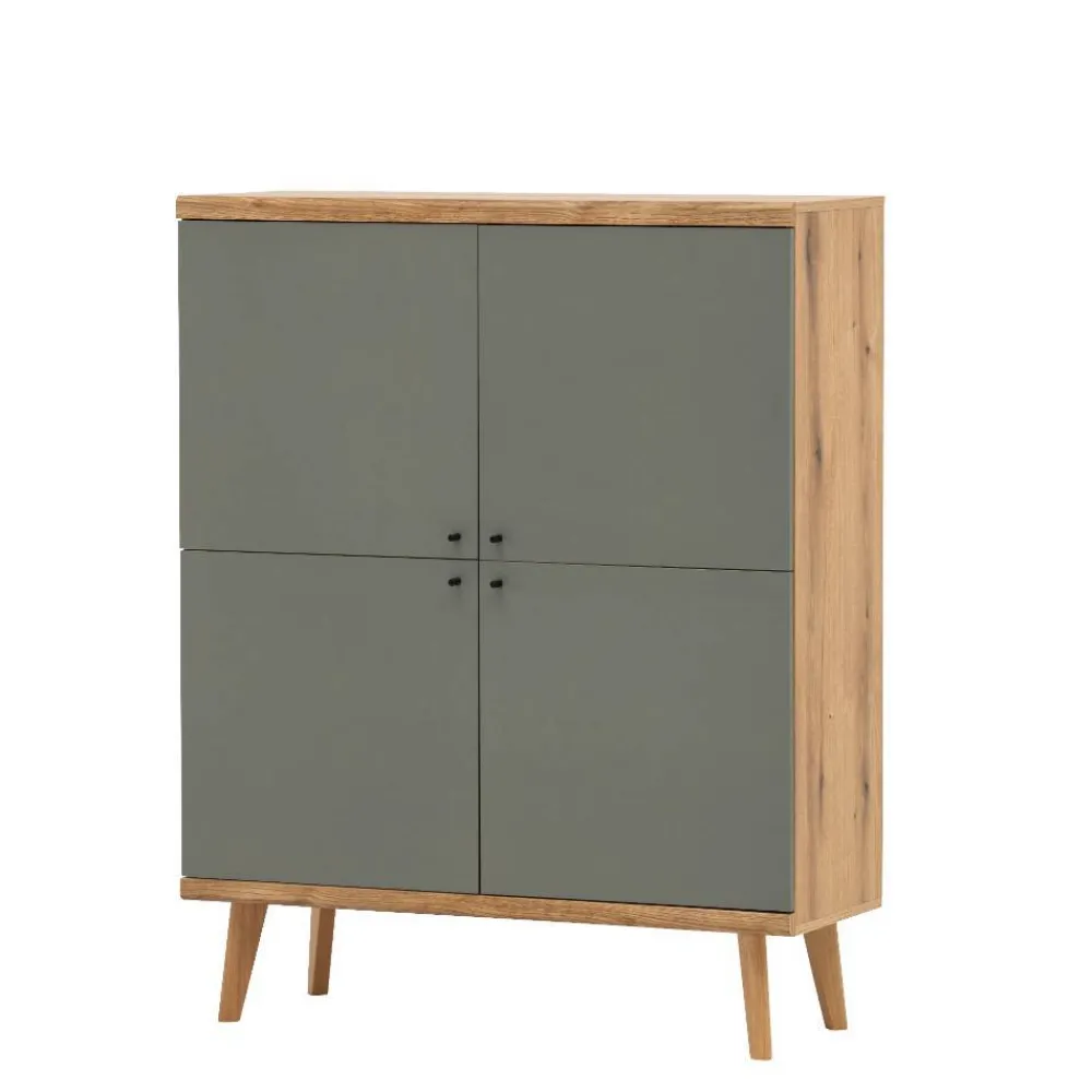 Wohnen Garderoben<Garderobe und Highboard Set - Oliva (zweiteilig)