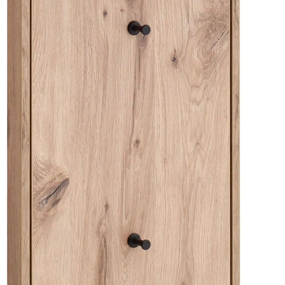 Wohnen Garderoben<Garderobe und Spiegel Set in Wildeiche - Vapposia (zweiteilig)
