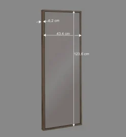 Wohnen Garderoben<Garderobe und Spiegel Set in Wildeiche - Vapposia (zweiteilig)