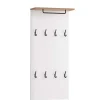 Wohnen Garderoben<Garderobe Wandpaneel mit acht Haken & Stange - Goliat