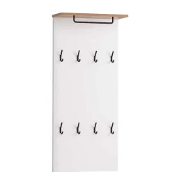 Wohnen Garderoben<Garderobe Wandpaneel mit acht Haken & Stange - Goliat