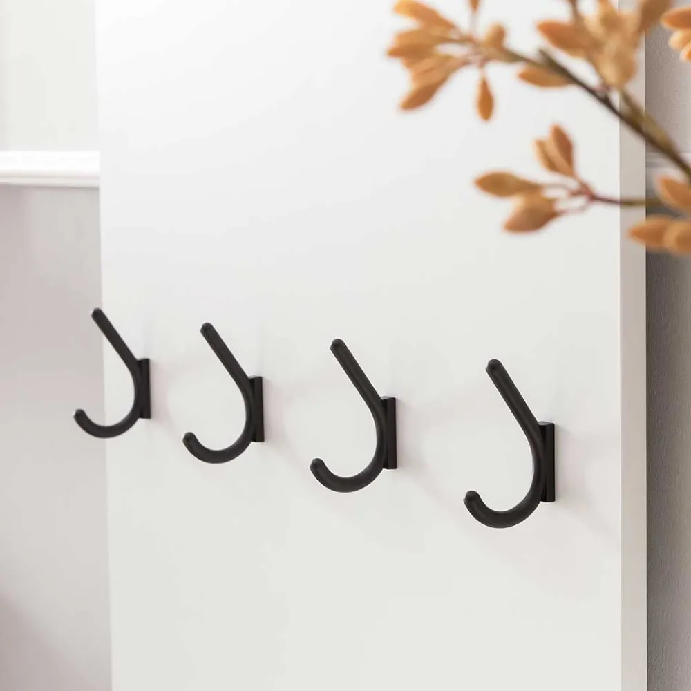 Wohnen Garderoben<Garderobe Wandpaneel mit acht Haken & Stange - Goliat