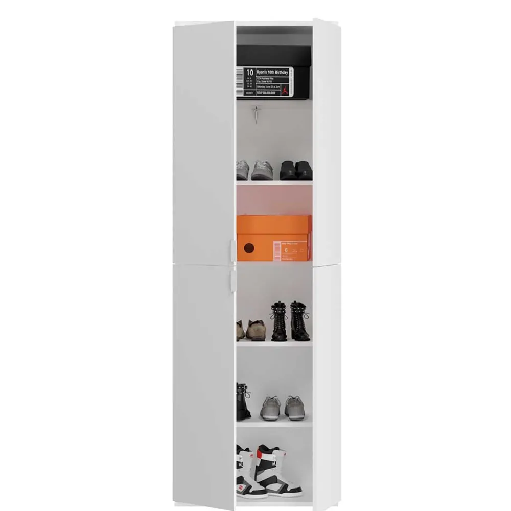 Wohnen Garderoben<Garderoben Block mit Stange 152 cm breit - Ejulia (dreiteilig)