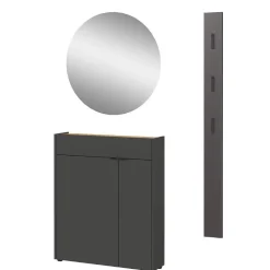 Wohnen Garderoben<Garderobenmöbel Set 97 cm breit - Sidgarus (dreiteilig)