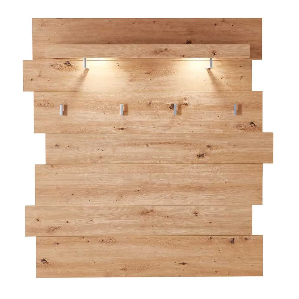 Wohnen Garderoben<Garderobenmöbel Set mit LED Licht - Symbrosia (dreiteilig)