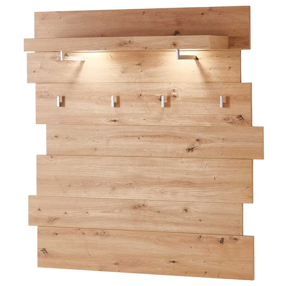Wohnen Garderoben<Garderobenpaneel in Holz Optik Wildeiche - Symbrosia