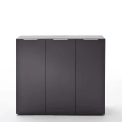 Wohnen Garderoben<Garderobenset Badija in Anthrazit Wenge Braun (dreiteilig)