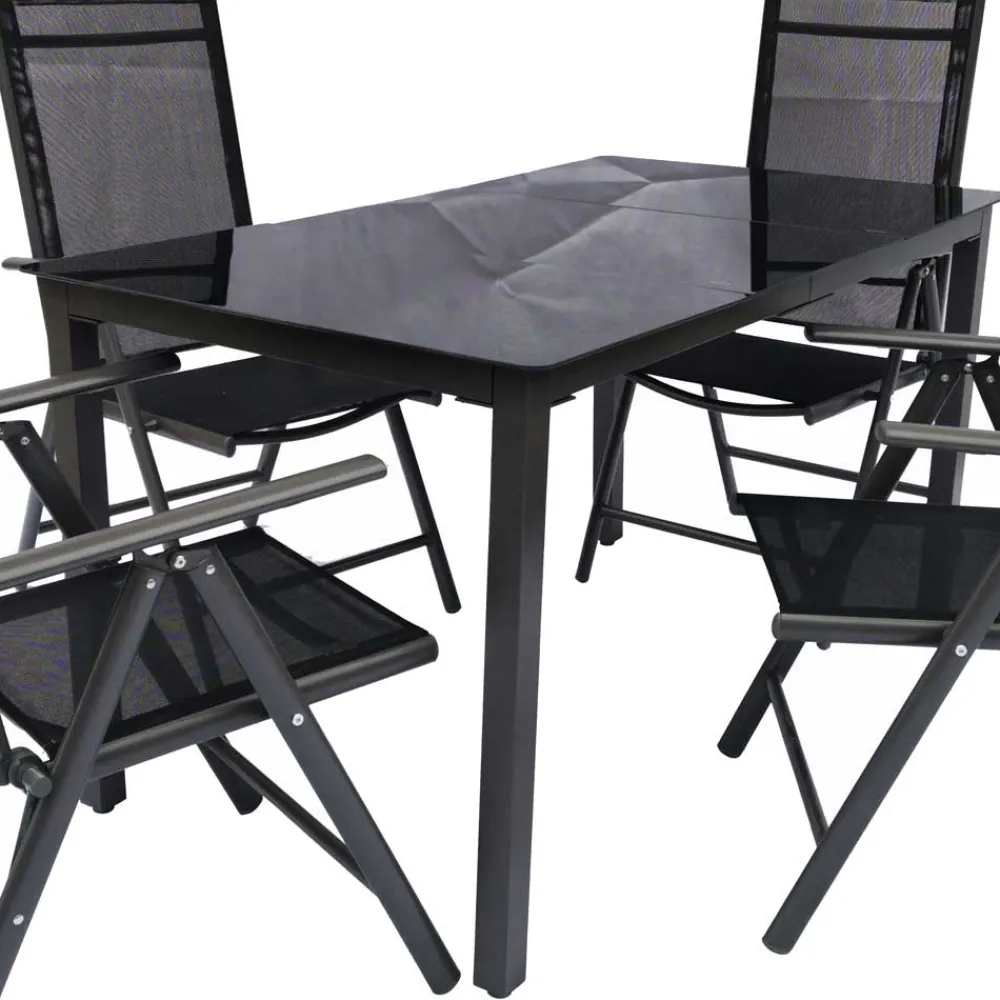 Wohnen Sitzgruppe<Garten Esstischgruppe Set - Trexana (fünfteilig)