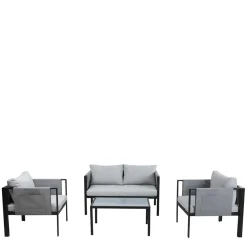 Wohnen Sitzgruppe<Garten Sofa & Sessel & Sofatisch - Seymean (vierteilig)