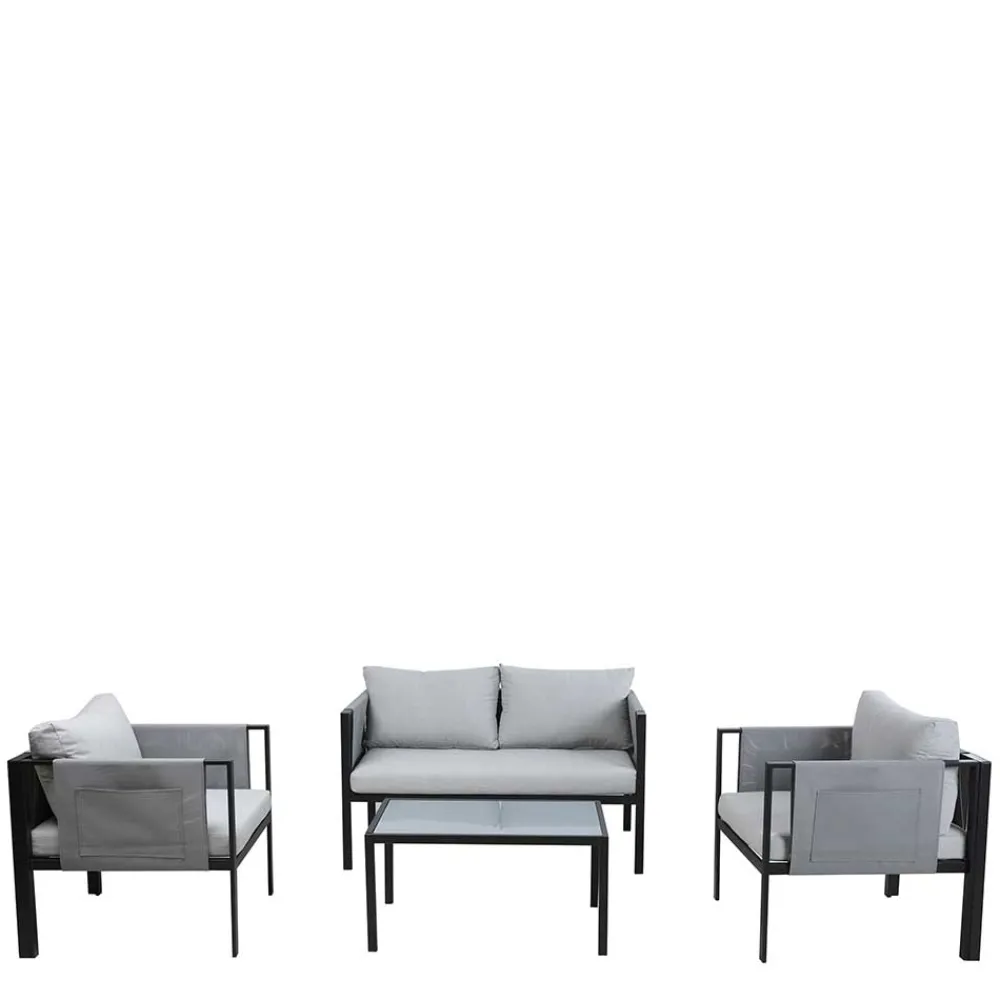 Wohnen Sitzgruppe<Garten Sofa & Sessel & Sofatisch - Seymean (vierteilig)