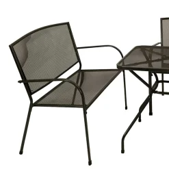 Wohnen Sitzgruppe<Gartenmöbel Set mit Bank - Calisian (vierteilig)