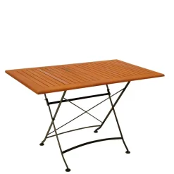 Wohnen Sitzgruppe<Gartentisch & Armlehnstühle klappbar - Pascarla (fünfteilig)