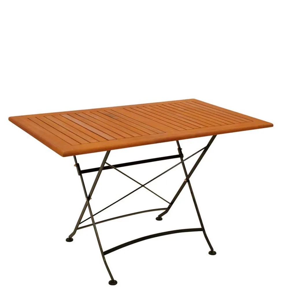 Wohnen Sitzgruppe<Gartentisch & Armlehnstühle klappbar - Pascarla (fünfteilig)