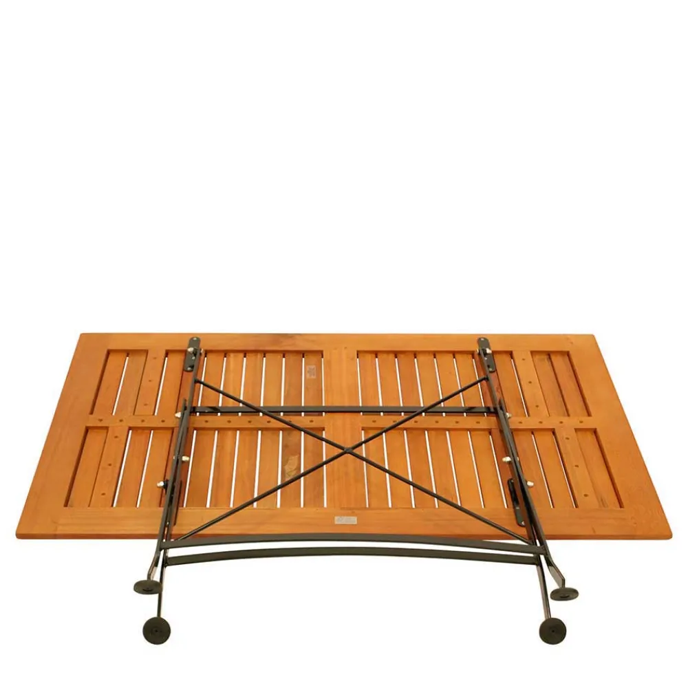 Wohnen Sitzgruppe<Gartentisch & Armlehnstühle klappbar - Pascarla (fünfteilig)