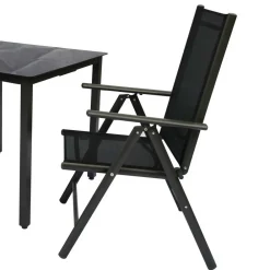 Wohnen Sitzgruppe<Gartentisch & zwei Stühle Set - Neluna (dreiteilig)