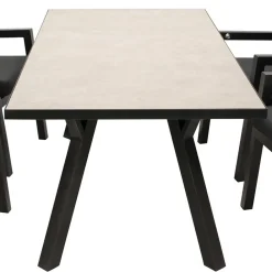 Wohnen Sitzgruppe<Gartentisch Gruppe in modernem Design - Laura (fünfteilig)