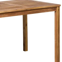 Wohnen Sitzgruppe<Gartentisch und vier Klappstühle - Antigrus (fünfteilig)
