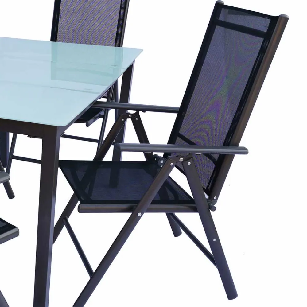 Wohnen Sitzgruppe<Gartentisch-Gruppe modern - Scolari (fünfteilig)