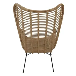 Wohnen Sessel|Stühle<Geflecht Rattansessel in Naturfarben - Surin