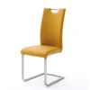 Wohnen Sessel|Stühle<Gelbe Stühle für Esszimmer Carismata als Freischwinger (4er Set)