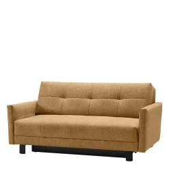 Wohnen Betten<Gelbes Schlafsofa mit Bettkasten - Racana