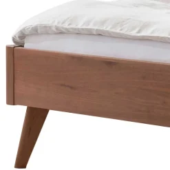Wohnen Betten<Geöltes Bett in Braun Nussbaumholz - Rovigo