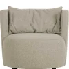 Wohnen Sessel<Gemütlicher Polstersessel in Beige Boucle - Capella