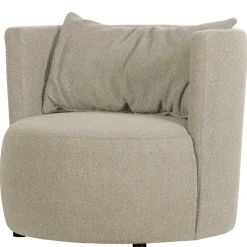 Wohnen Sessel<Gemütlicher Polstersessel in Beige Boucle - Capella