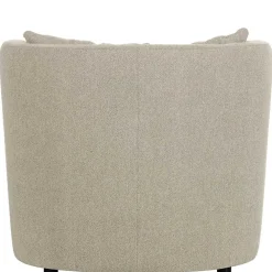 Wohnen Sessel<Gemütlicher Polstersessel in Beige Boucle - Capella