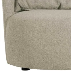 Wohnen Sessel<Gemütlicher Polstersessel in Beige Boucle - Capella