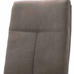 Wohnen Sessel<Gepolsterter Freischwinger Stuhl in Braun - Carpreras (2er Set)