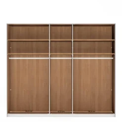 Wohnen Kleiderschränke|Schränke<Glasfront-Kleiderschrank mit fünf Türen - Hung
