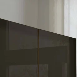 Wohnen Kleiderschränke|Schränke<Glasfront-Kleiderschrank mit fünf Türen - Hung