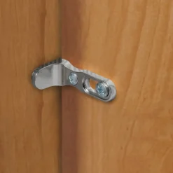 Wohnen Kleiderschränke|Schränke<Glasfront-Schlafzimmerschrank in Dunkelbraun - Hung